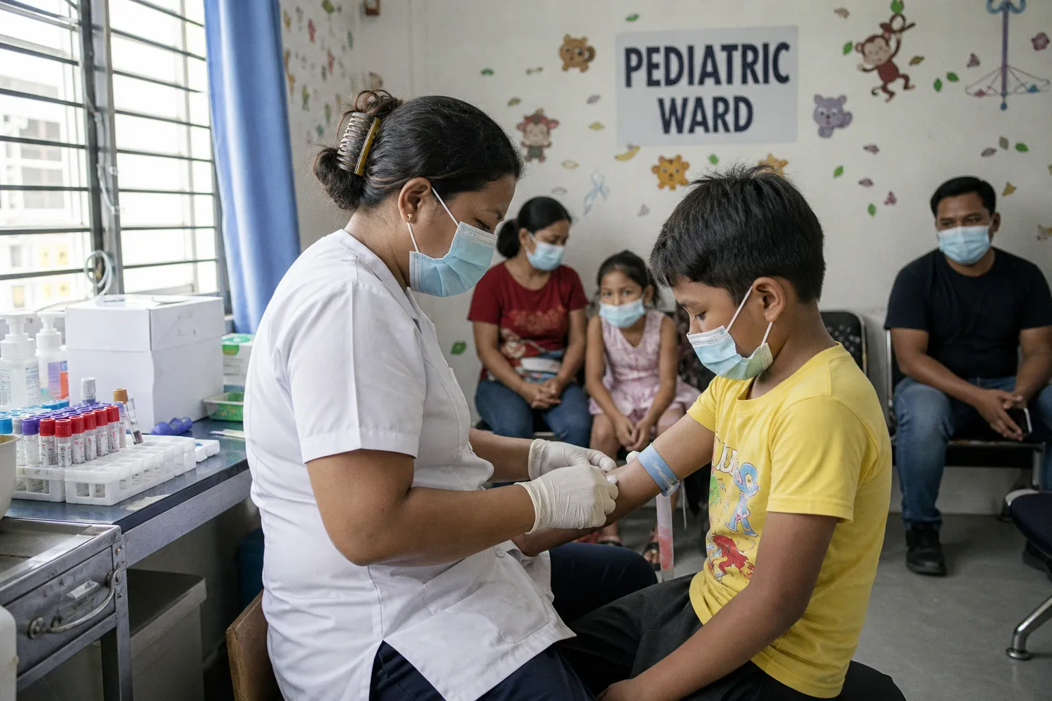Mapping Immune Dysregulation in Pediatric Dengue via Bulk Transcriptomics