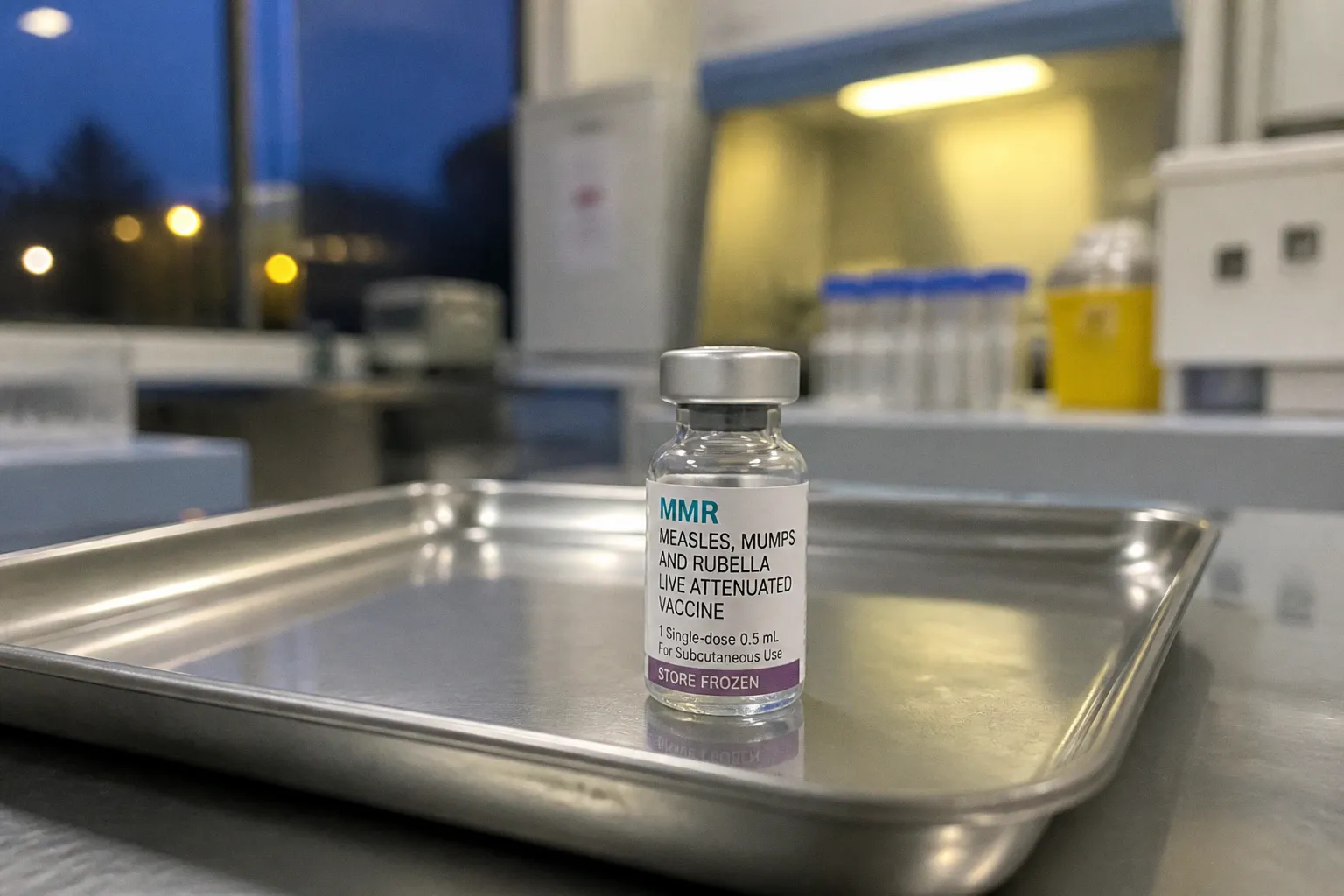 MMR vaccine in DiGeorge syndrome: when is it safe?