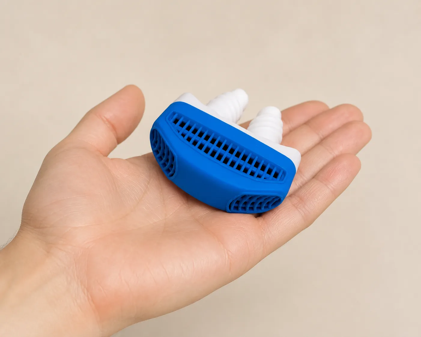 Aerflow — the package held in a hand