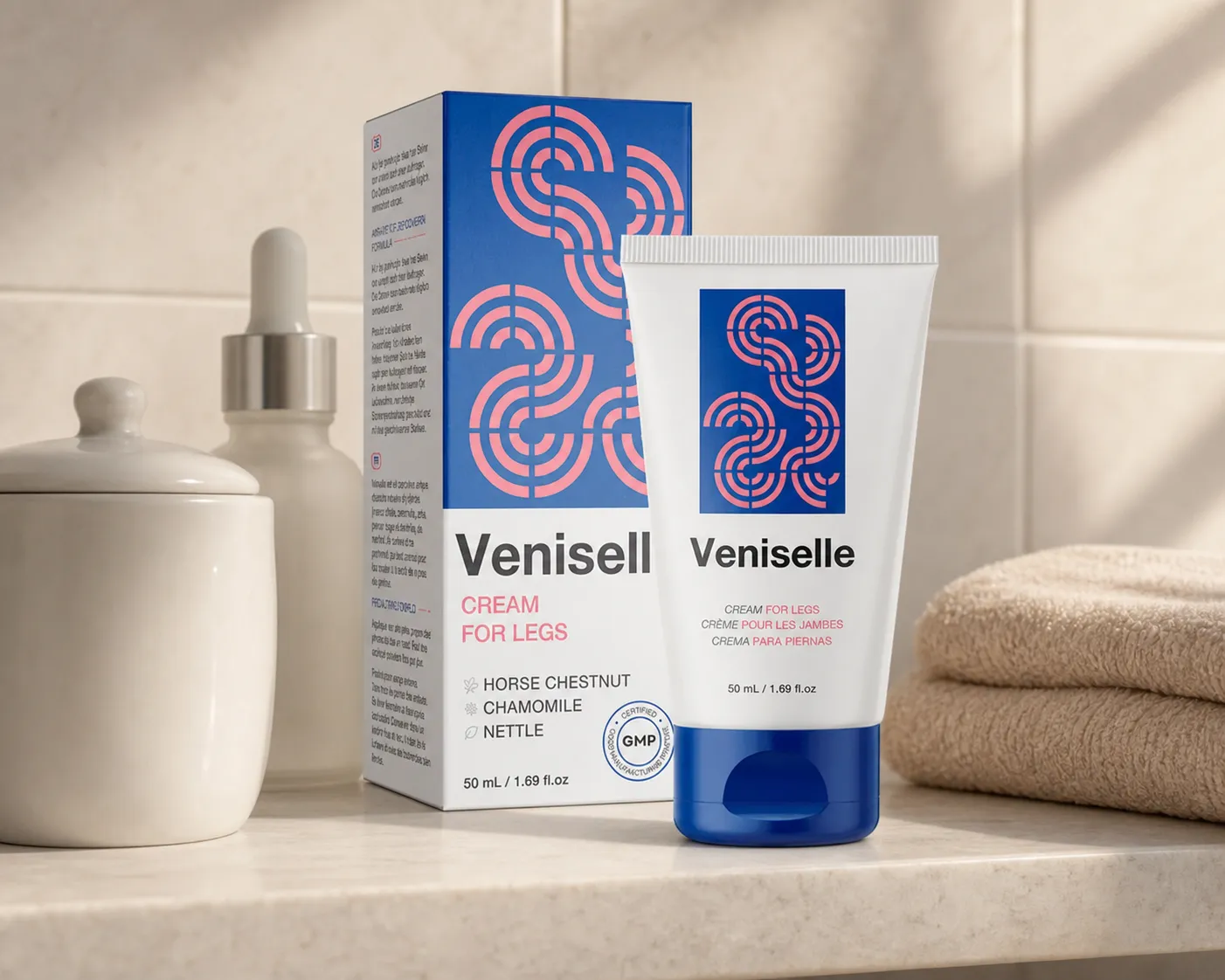 Veniselle — the package in everyday use