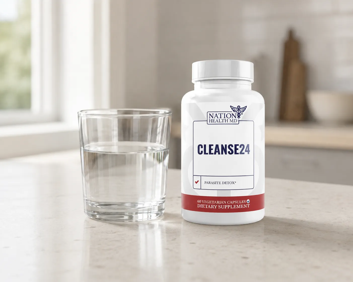 Cleanse 24 VSL — the package in everyday use
