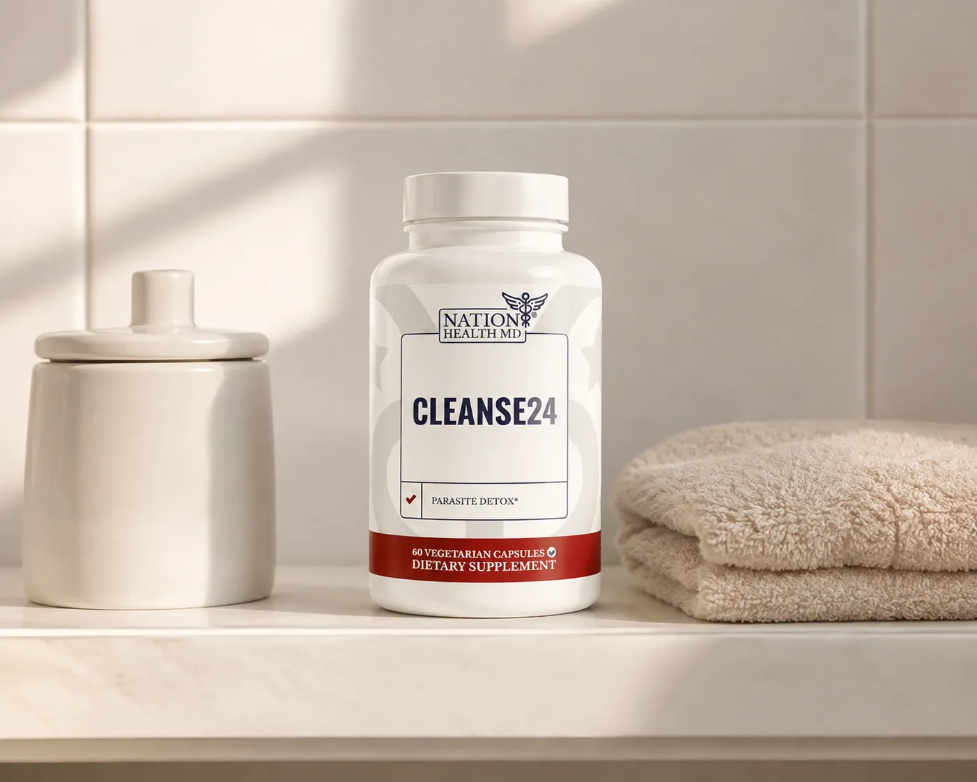 Cleanse 24 — the package in everyday use