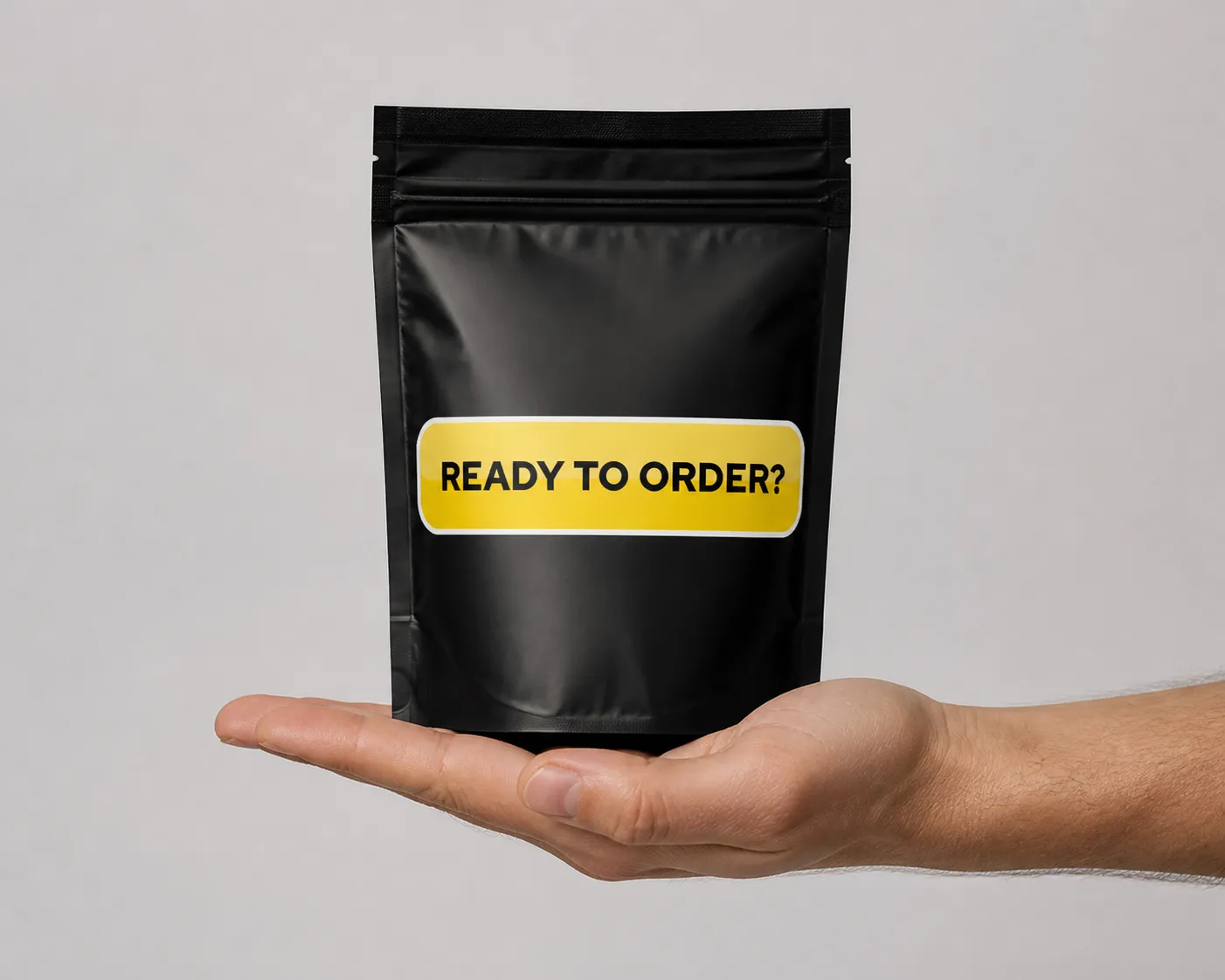 Synaptigen — the package held in a hand