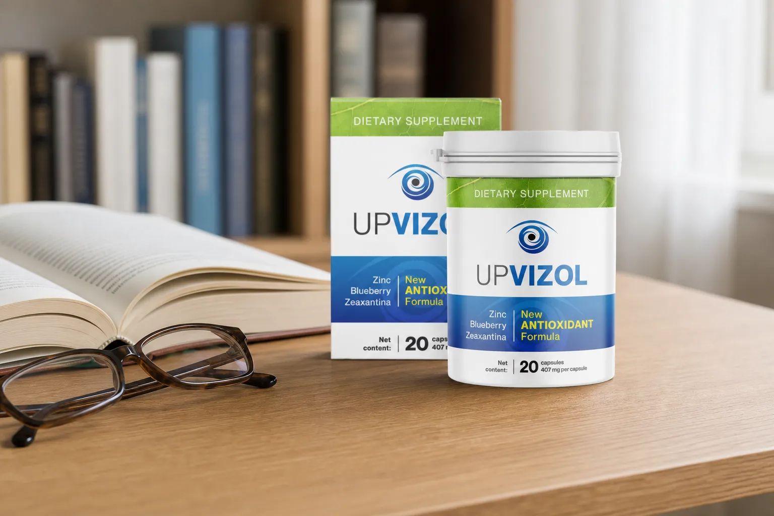 UpVizol — the package in everyday use