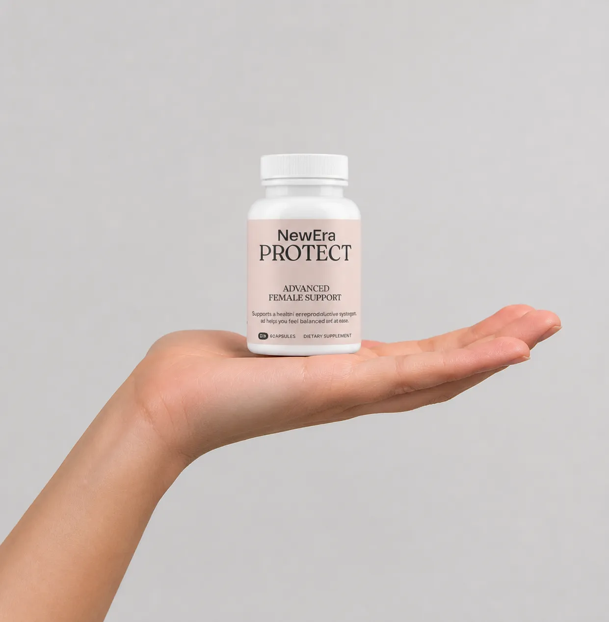 NewEra Protect — the package held in a hand