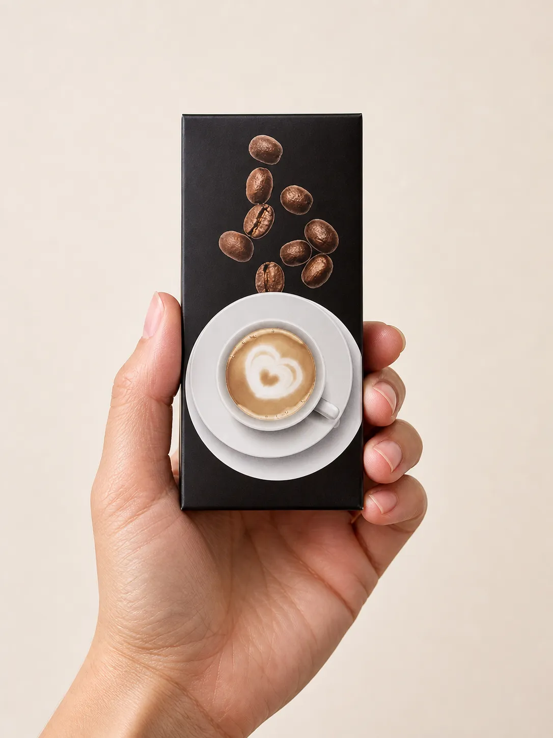 FitSpresso — the package held in a hand