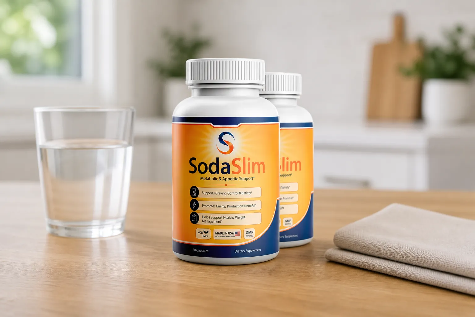 SodaSlim — the package in everyday use