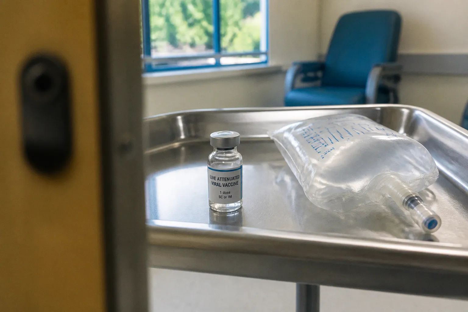 When is it safe to give live vaccines after pediatric IVIG?